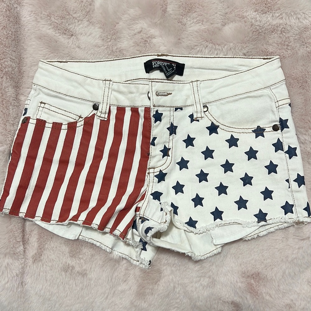 American flag shorts